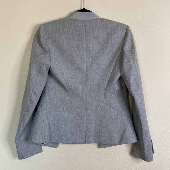 Ted Baker Daizi Gray women's fitted blazer women’s EUC women’s 2 - Picture 9 of 10